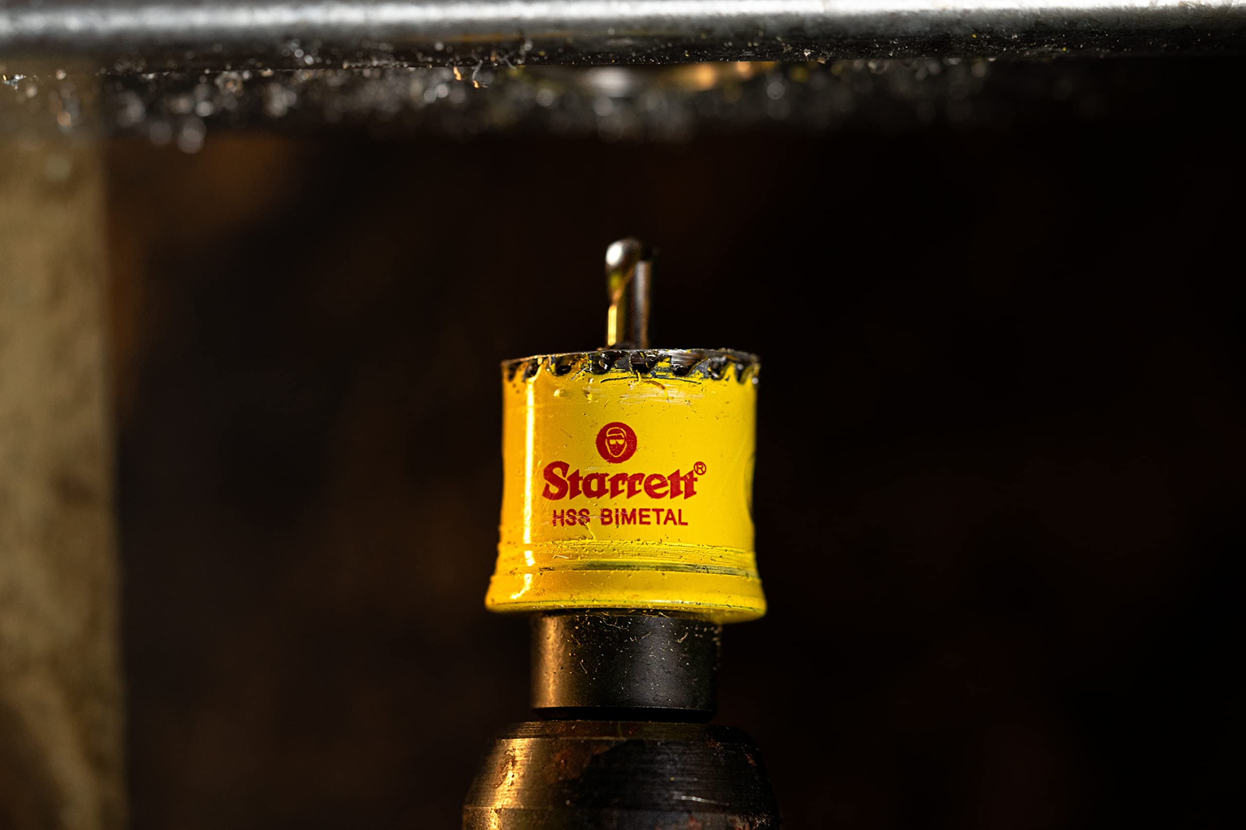 Starrett HSS Bi-Metal Hole Saw - CSC32 Cordless Smooth Cutting Hole Saw - for Wood Plastics Steel Various Materials - 32mm