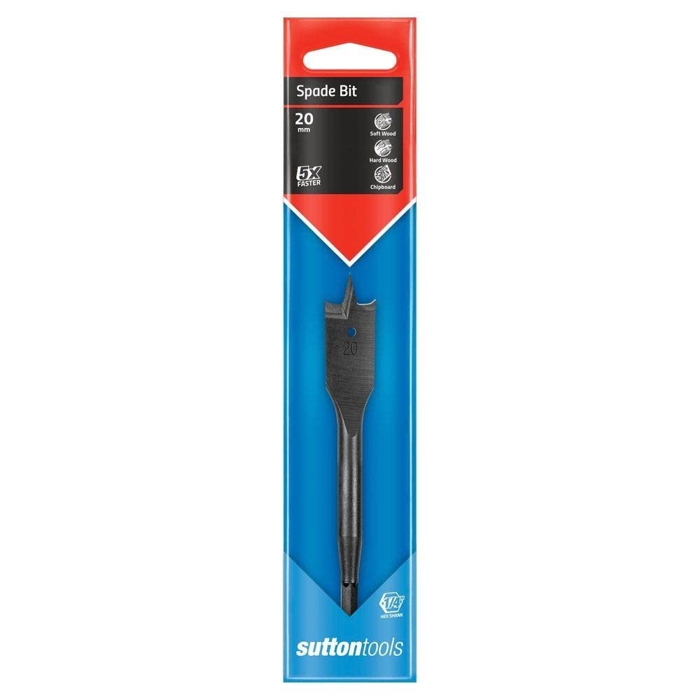 Sutton D501 Spade Drill, 20 mm Thread Diameter