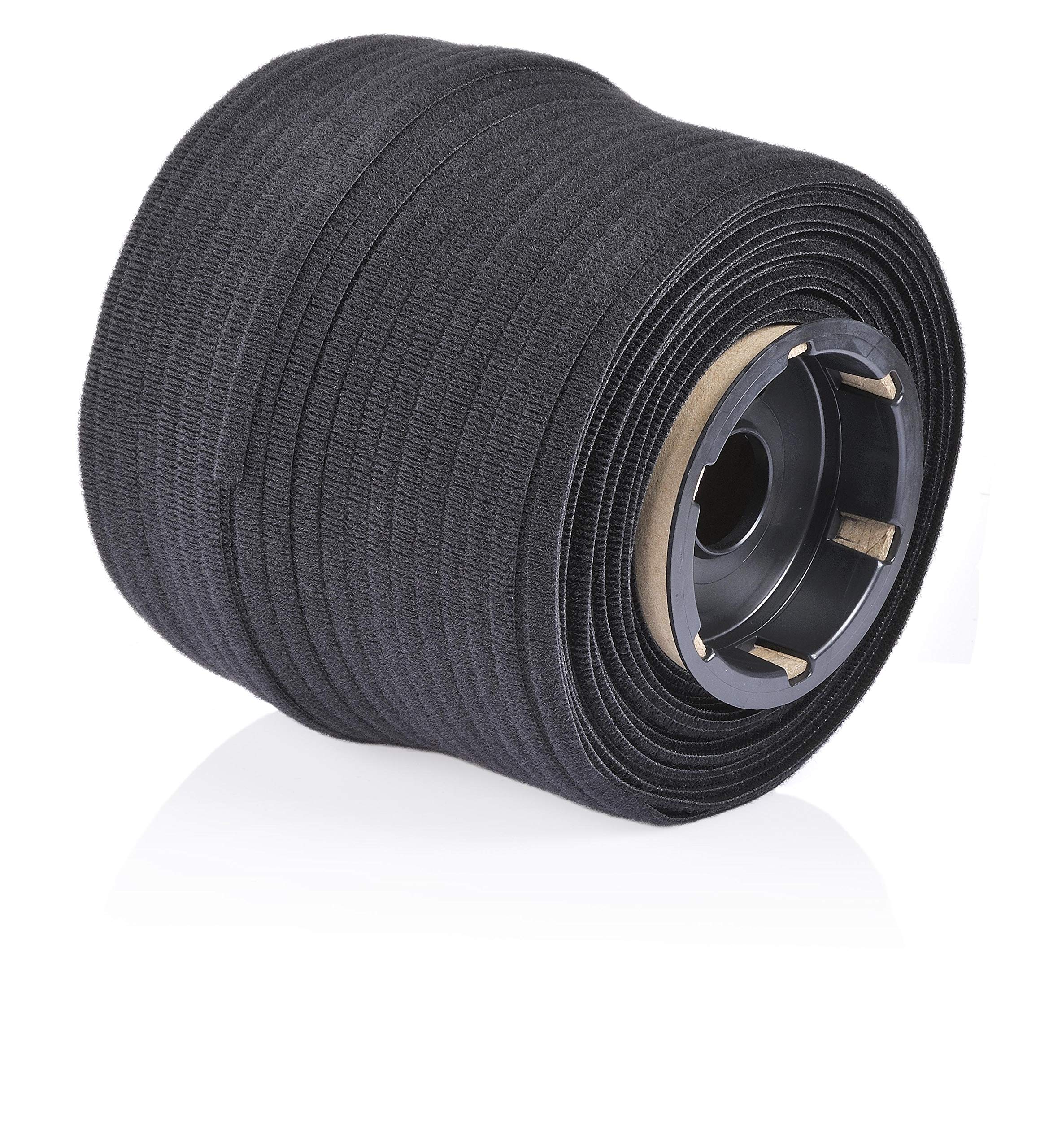 VELCRO Brand Roll ONE-WRAP Bundling Ties, Black, 12.5mm x 22.86m 200Y 152081