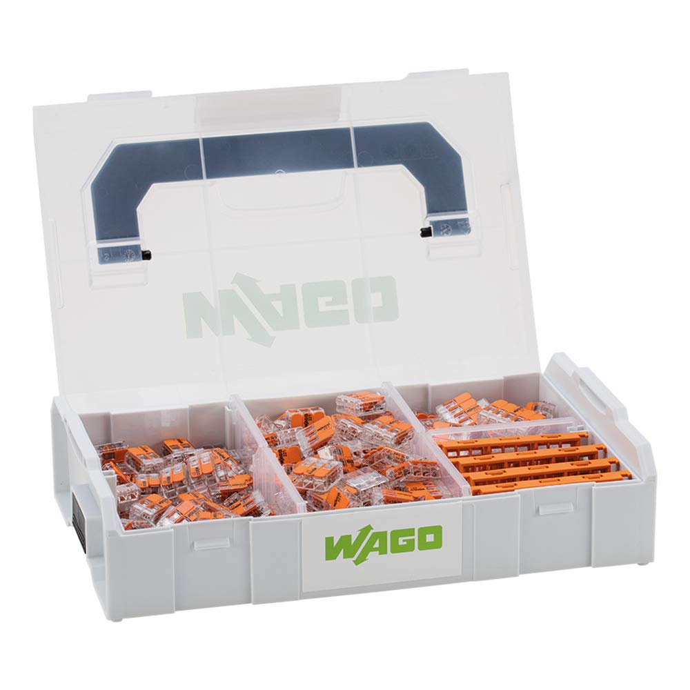 **Official & Genuine** WAGO 887-952 L-BOXX® Mini - 4mm² 221 Series Connectors in Sortimo Carry Case 100 221-412, 100 221-413, 25 221-415, 4 221-500