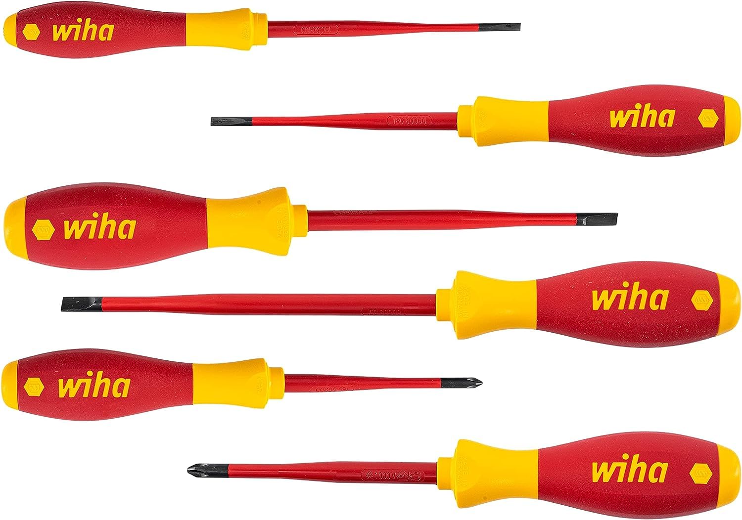 Wiha SoftFinish Electric Slimfix Screwdriver Set 6-Pieces
