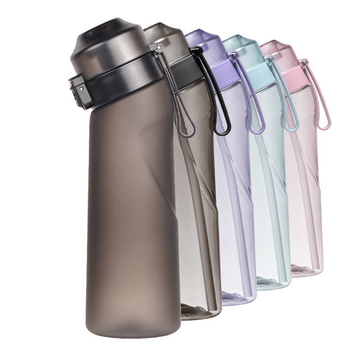 0 Sugar 0 Calorie Scented Water Bottle Matte Blue 7 Rings