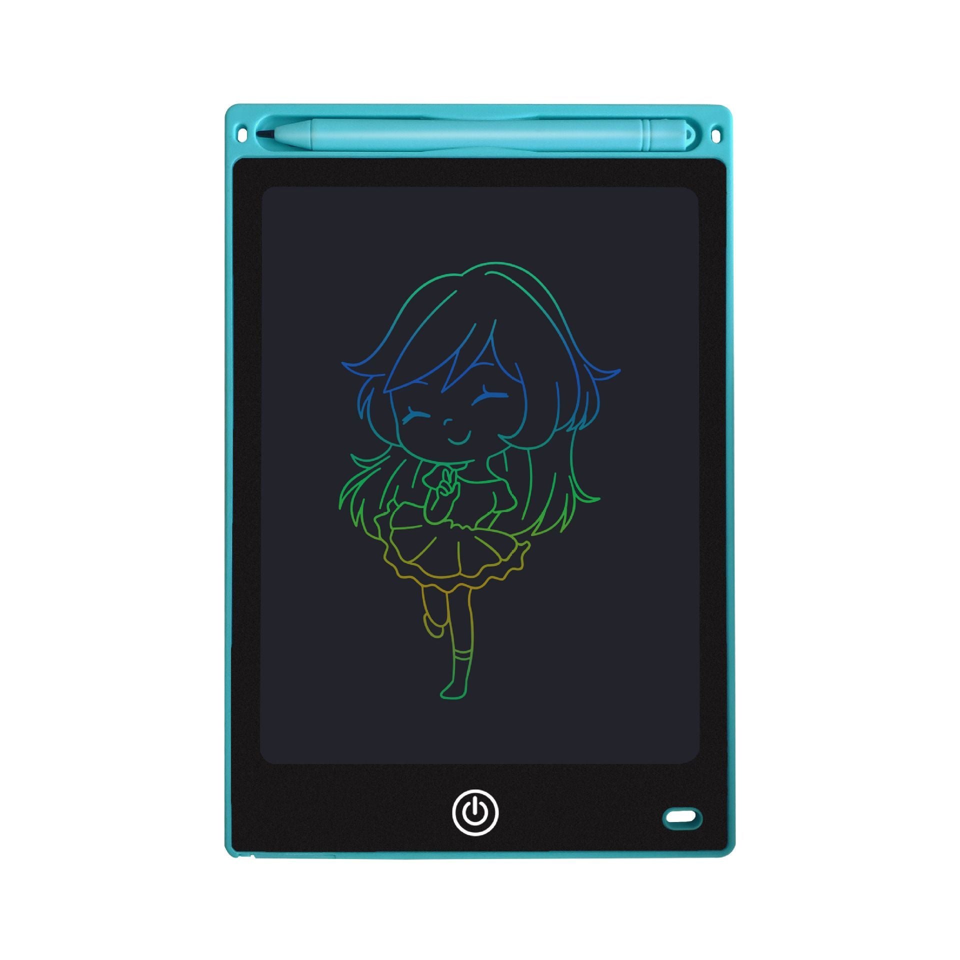 8.5-inchStraight-EdgeColorScreenWritingPad-Pink