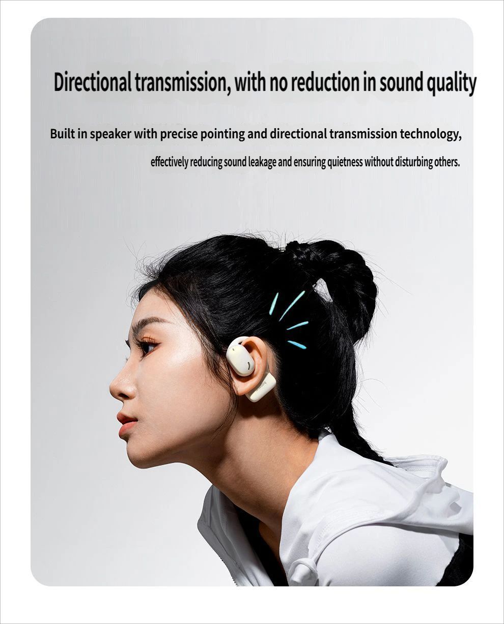 Baseus AG20 Bluetooth headset-White