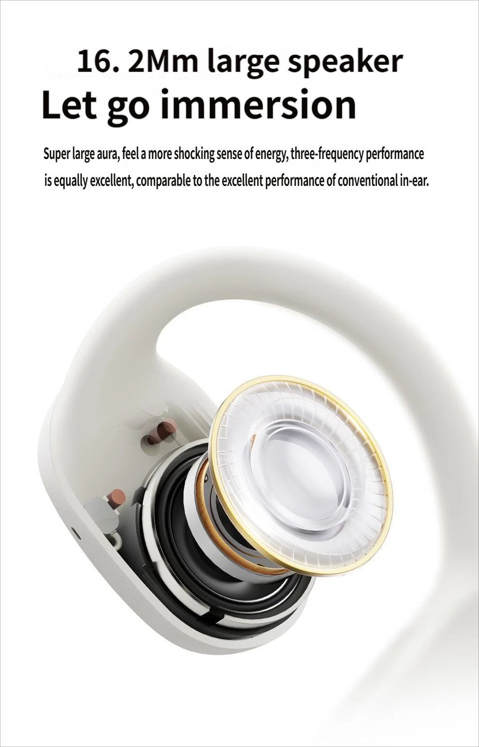 Baseus AG20 Bluetooth headset-White