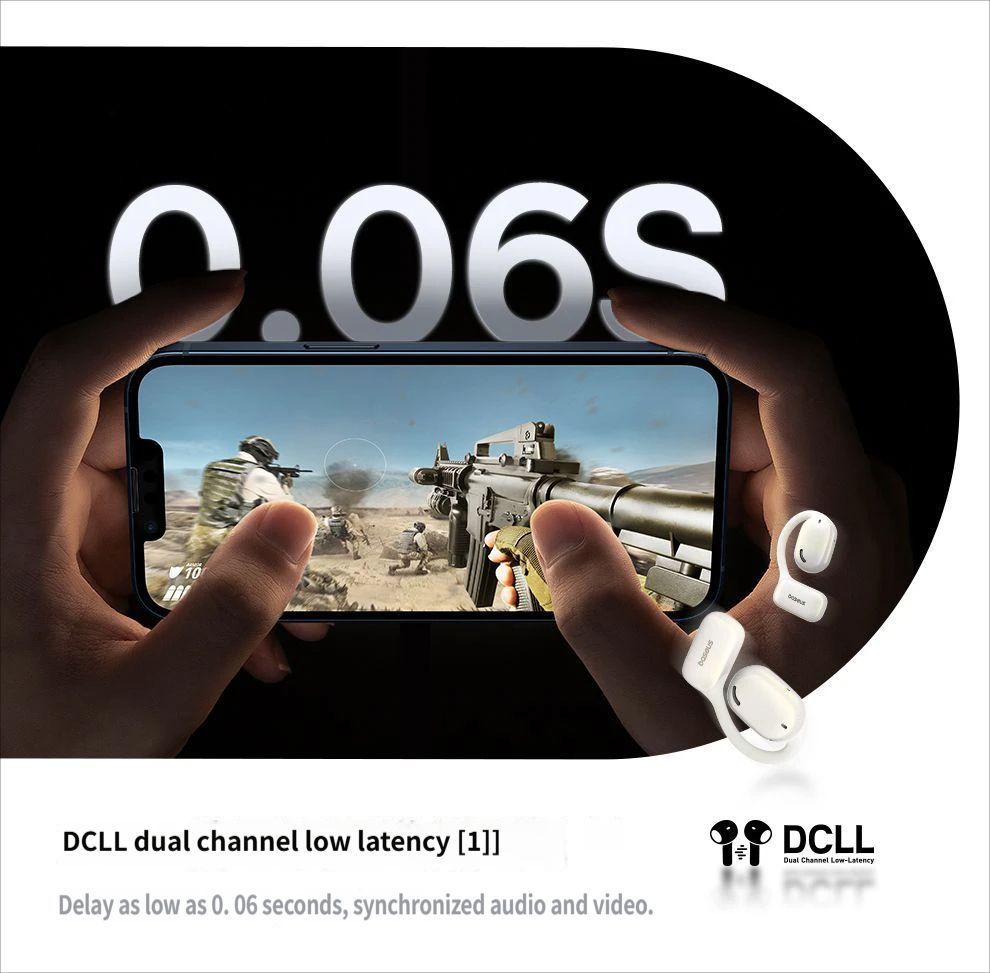 Baseus AG20 Bluetooth headset-White