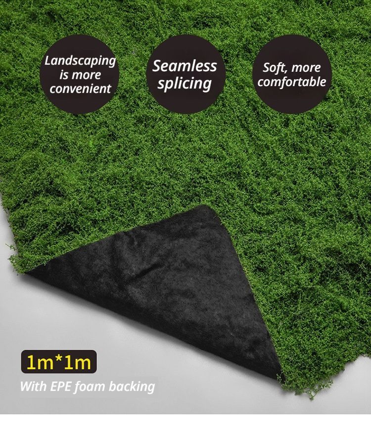 diy artificial moss lawn-Light Green Filamentous Moss 1000g Bulk