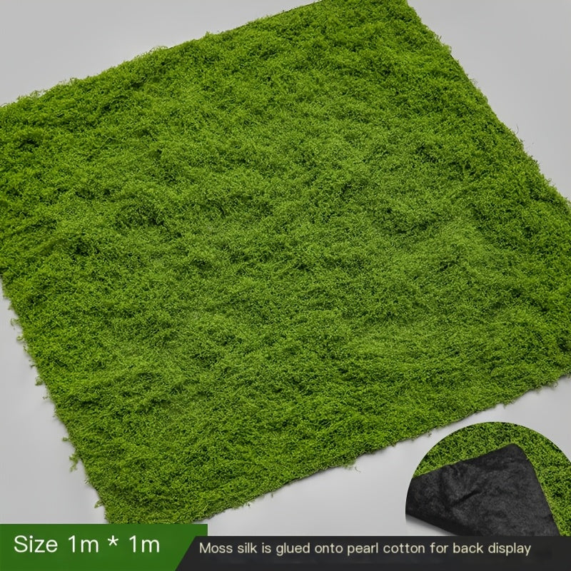 diy artificial moss lawn-Light Green Filamentous Moss 30g