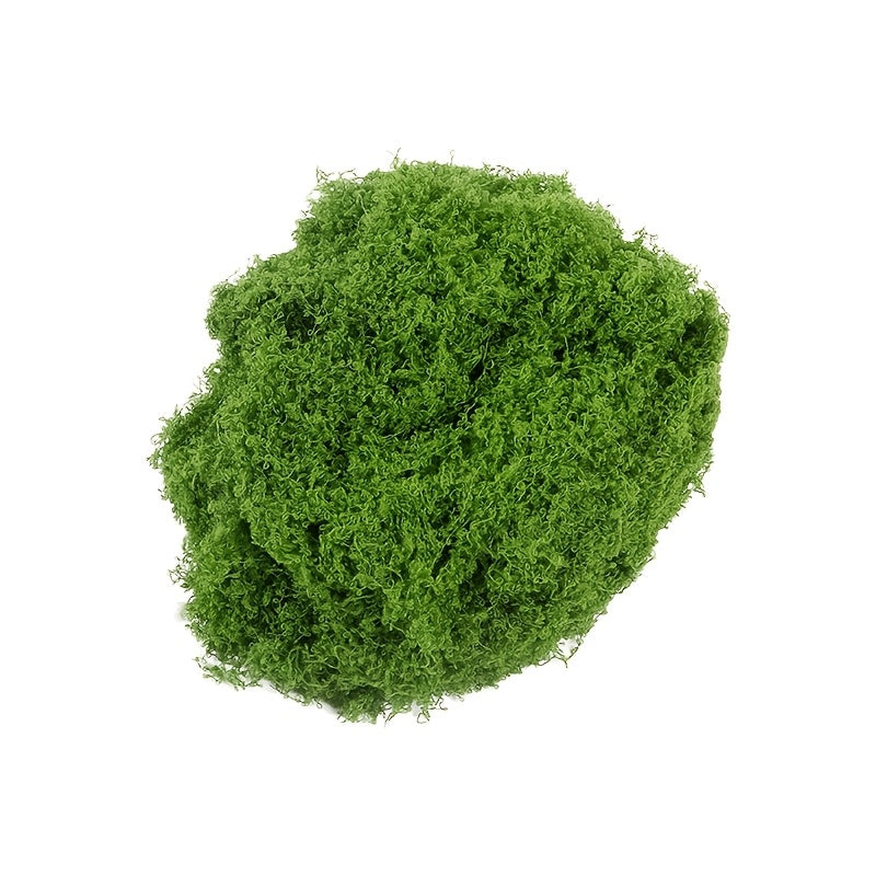 diy artificial moss lawn-Light Green Filamentous Moss 500g Bulk