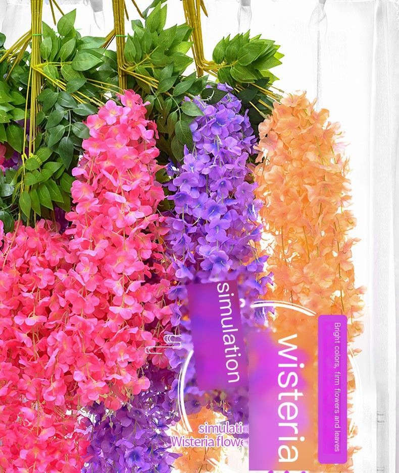 ArtificialLilacWisteria-DeepPink-110CM-12-StemPack