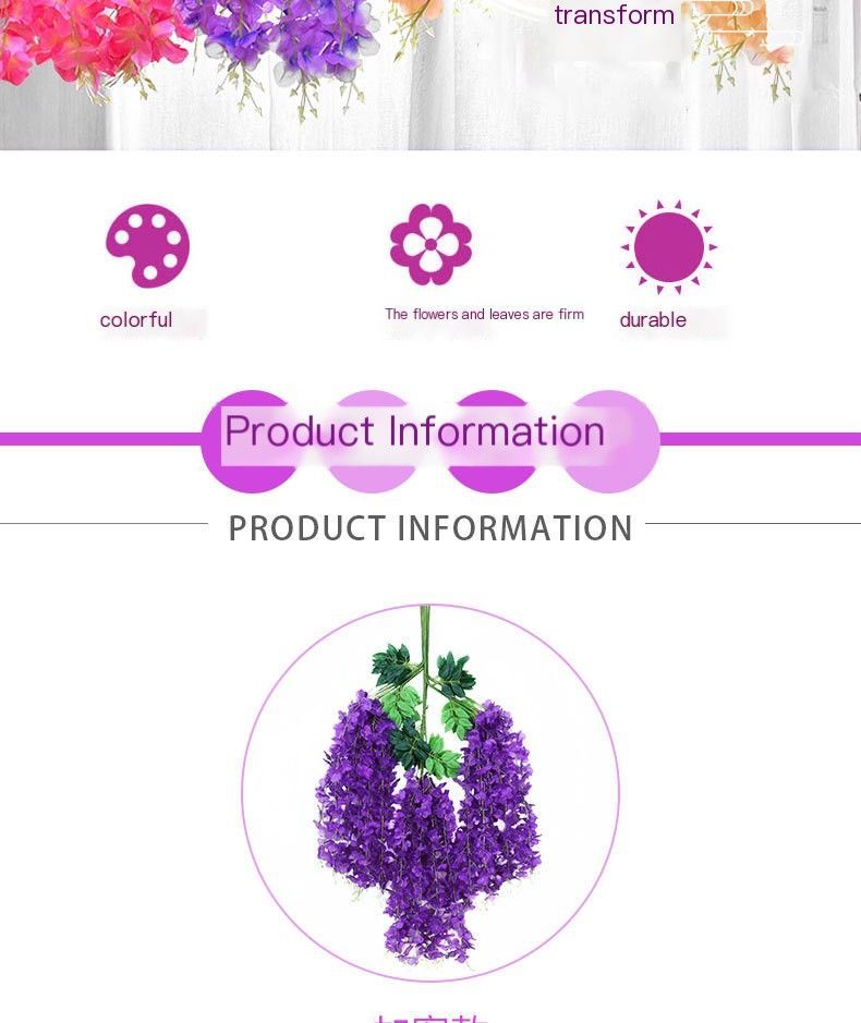 ArtificialLilacWisteria-DeepPink-110CM-12-StemPack