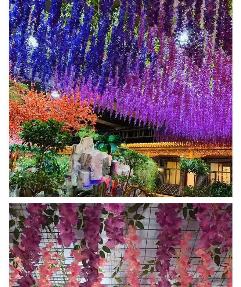 ArtificialLilacWisteria-DeepPink-110CM-12-StemPack