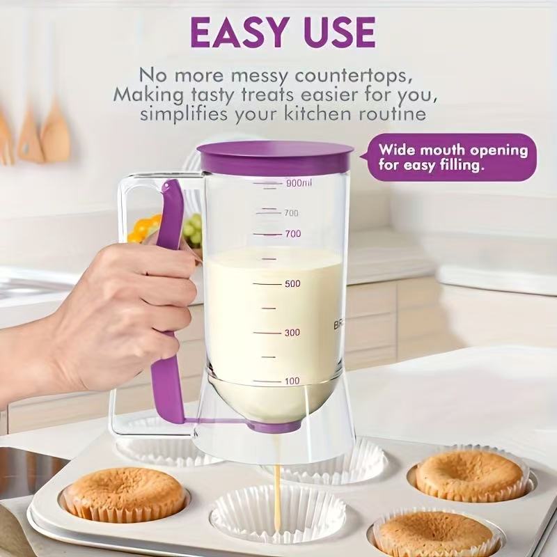 Handheld cake batter separator-Black