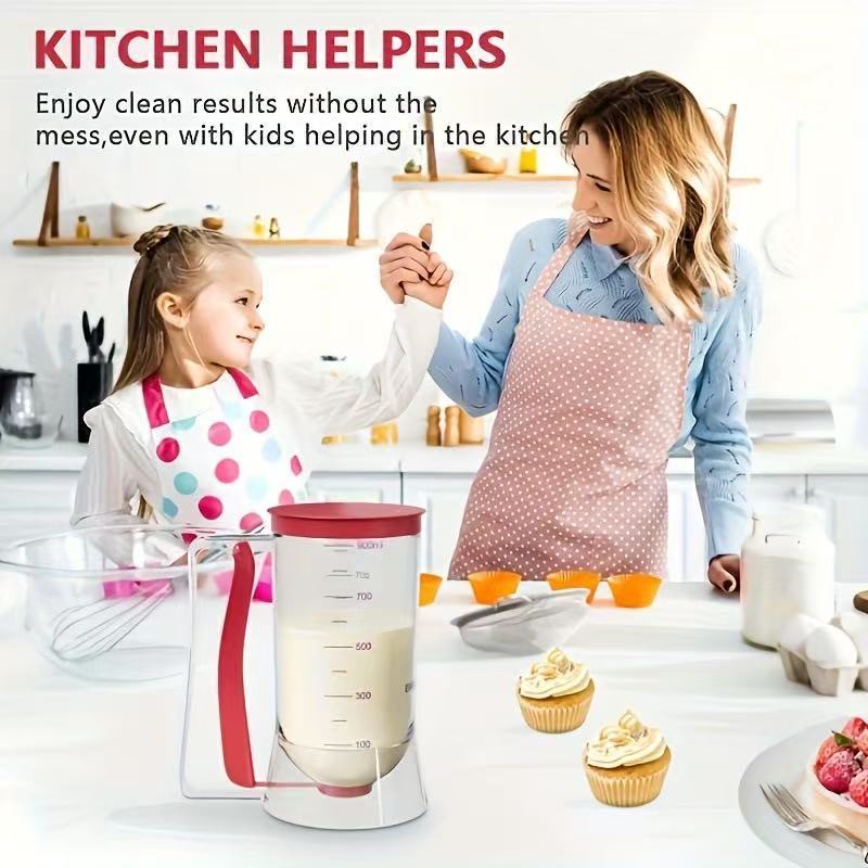 Handheld cake batter separator-Black