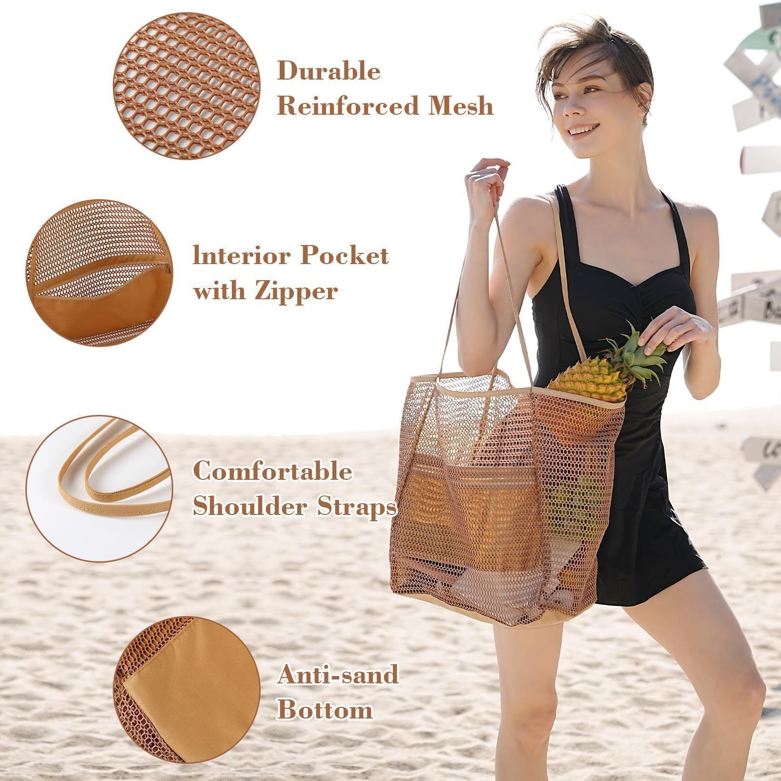 Beach Bag off white
