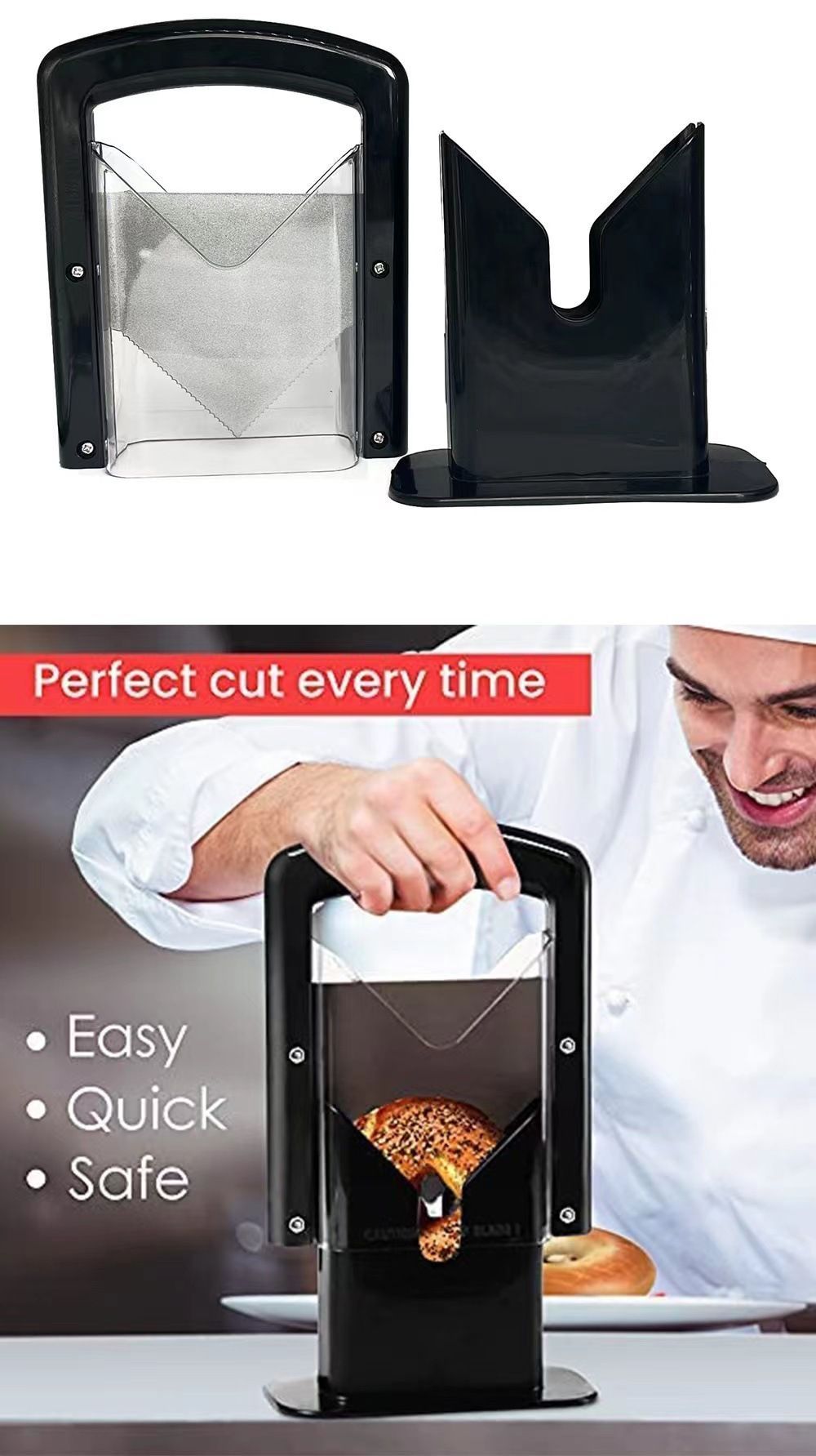 Bread slicer-White