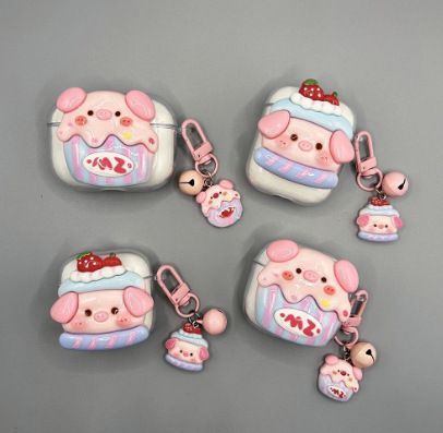 Cake Pig Bluetooth Earphone Case + pendant AirPods 3