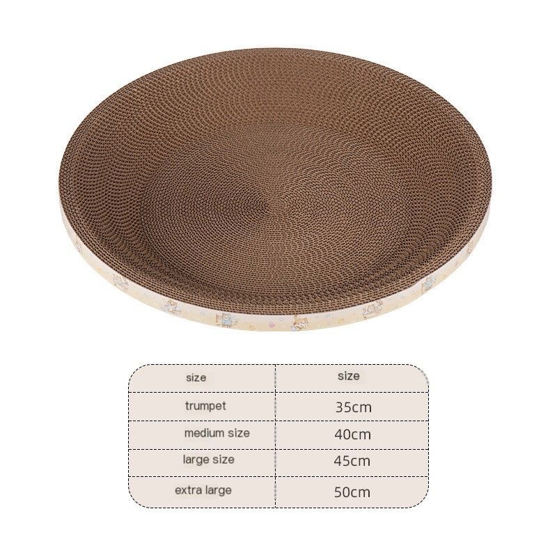 CatRoundPaw-ShapedLitterBox-Diameter:35cm ThinStyle