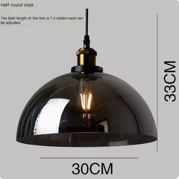 Amber Sphere 20cm - with 4W Light Source