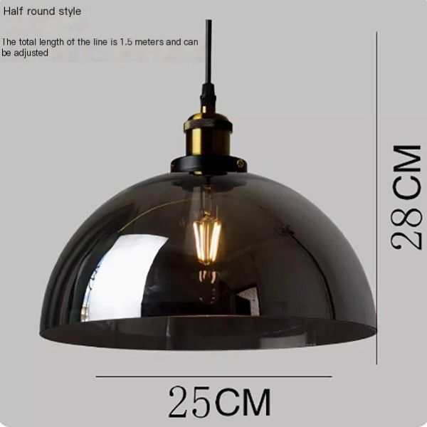 Amber Sphere 25cm - with 4W Light Source