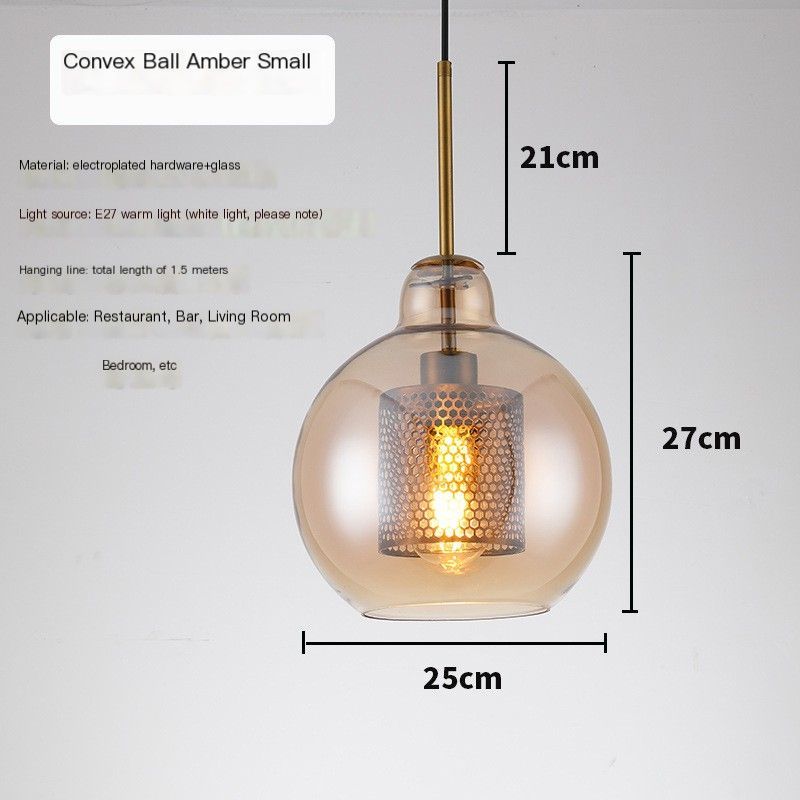 Straight Transparent Large - Without Light Source