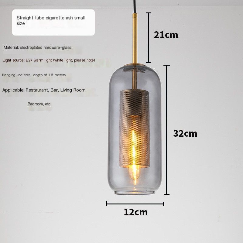 Straight Transparent Large - Without Light Source