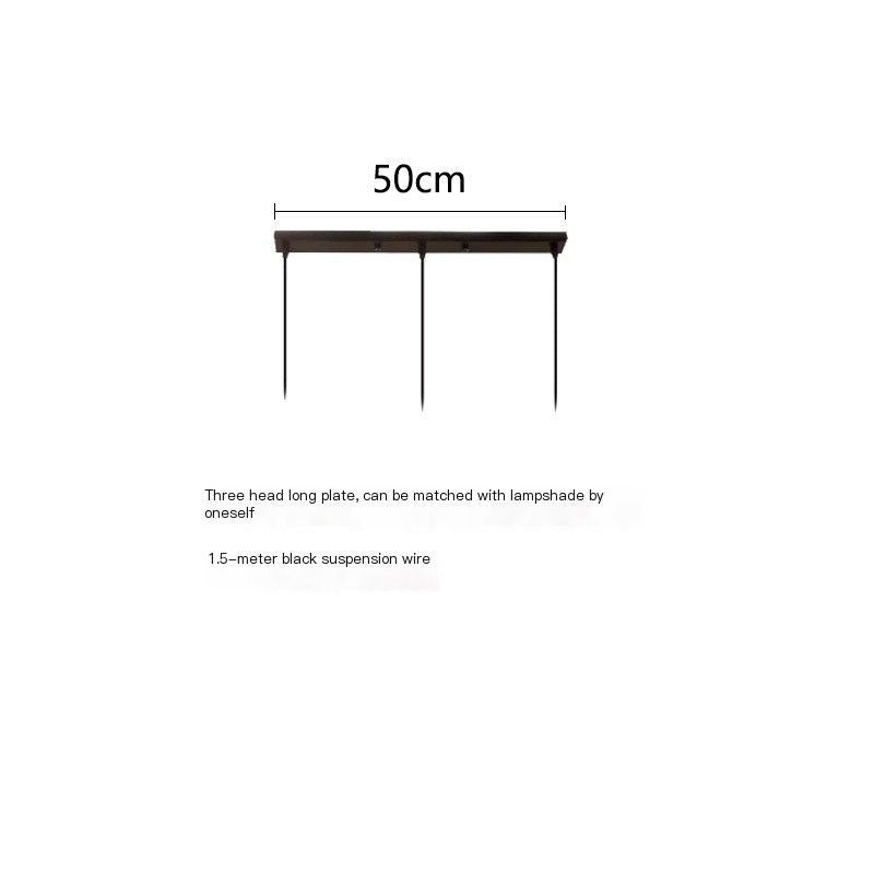 Straight Transparent Small - Without Light Source