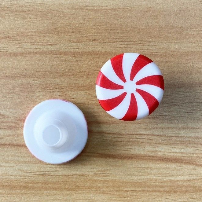 Christmas decorations-Candy door handle 19cm pair