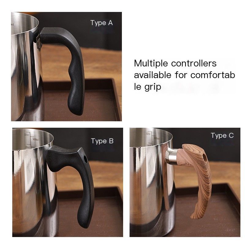 StainlessSteelCoffeeLatteArtCup1000ml-ModelA