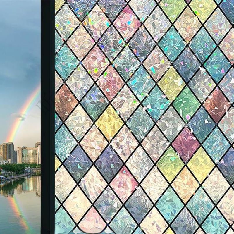 Coloured crystal grid 80*100cm