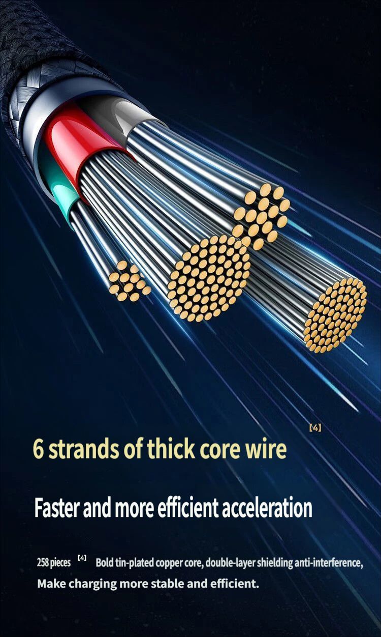 Baseus Fast charging data cable CtoC 100w 1m-Black