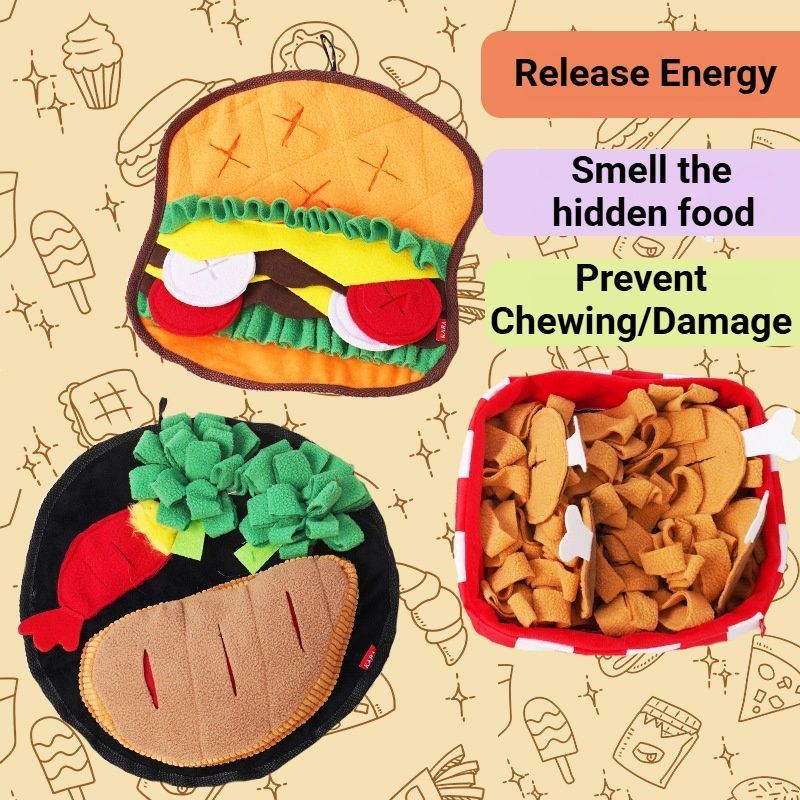 Dog Snuffle Mat for Foraging and Enrichment bee