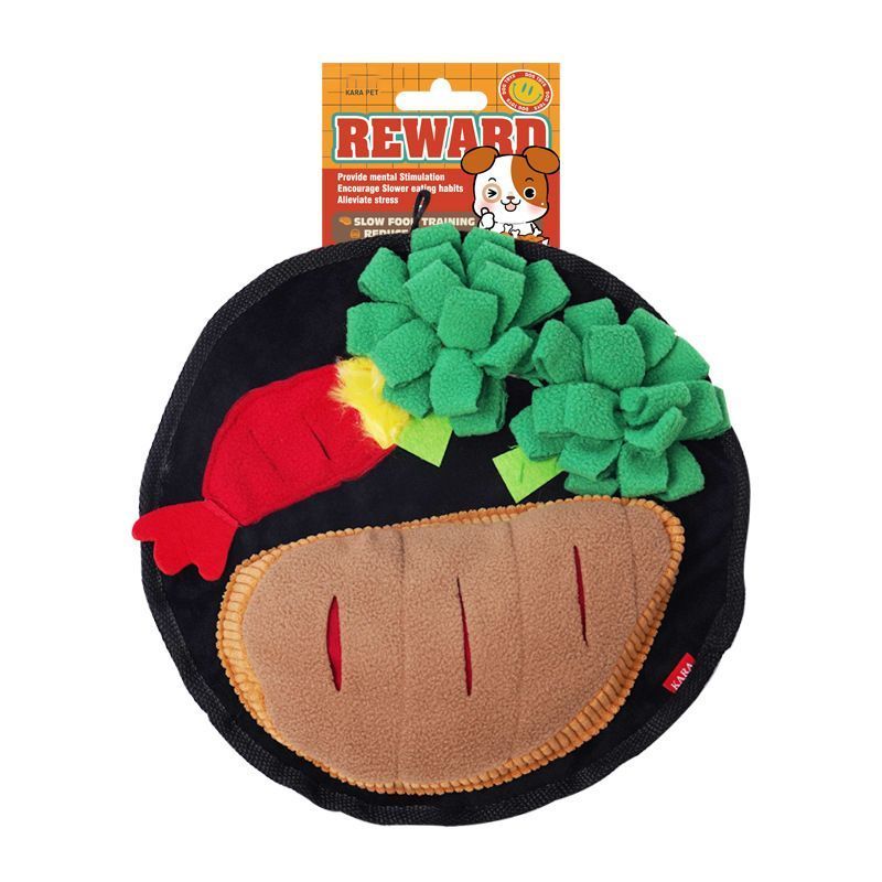 Dog Snuffle Mat for Foraging and Enrichment crocodile