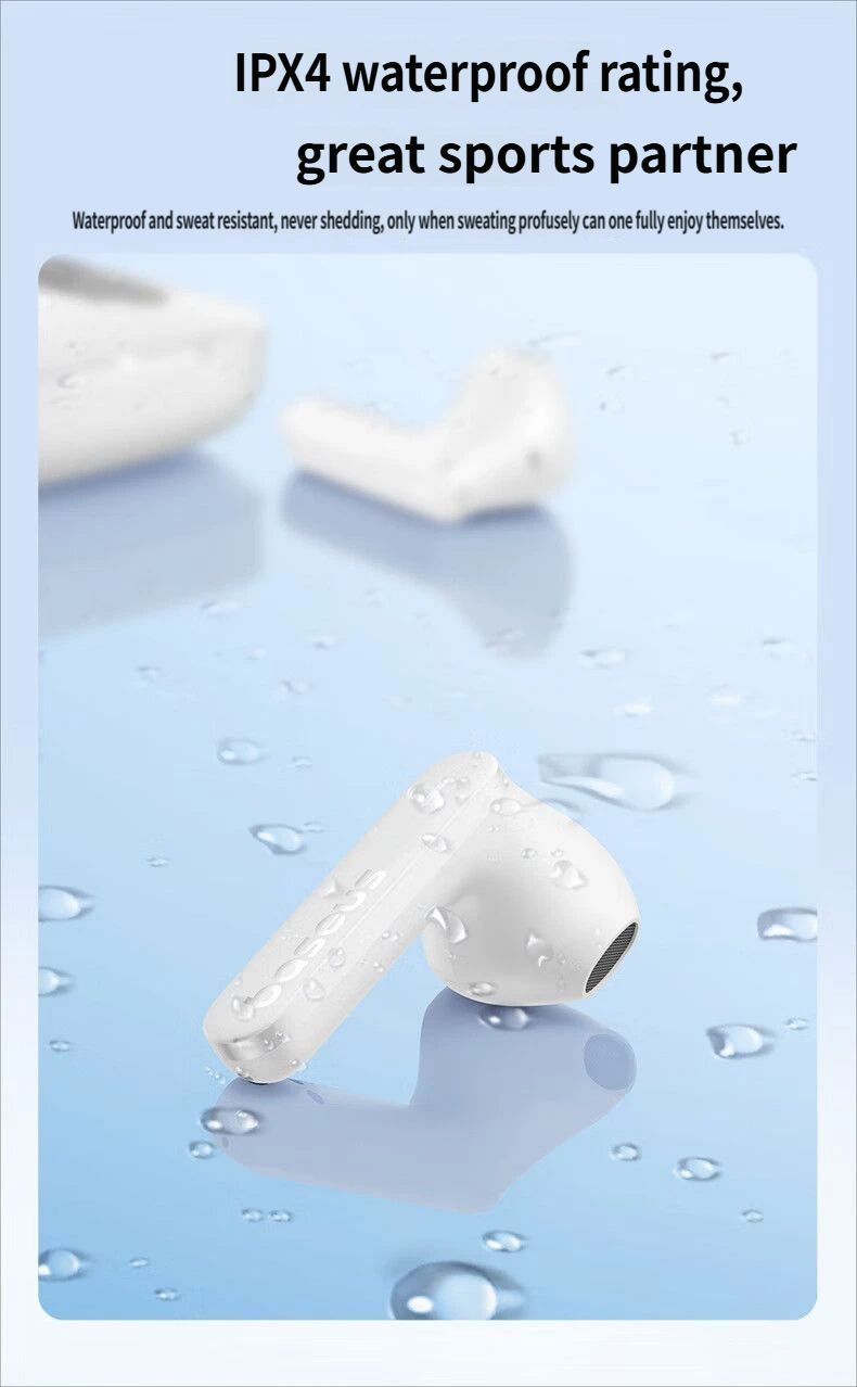 Baseus E16 Bluetooth headset-White