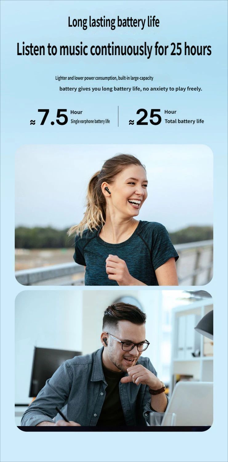 Baseus E17 Bluetooth headset-White