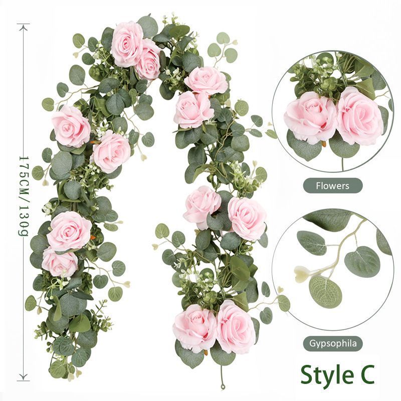 Eucalyptus Aquatic Vine - 60 Heads 2 Forks - P