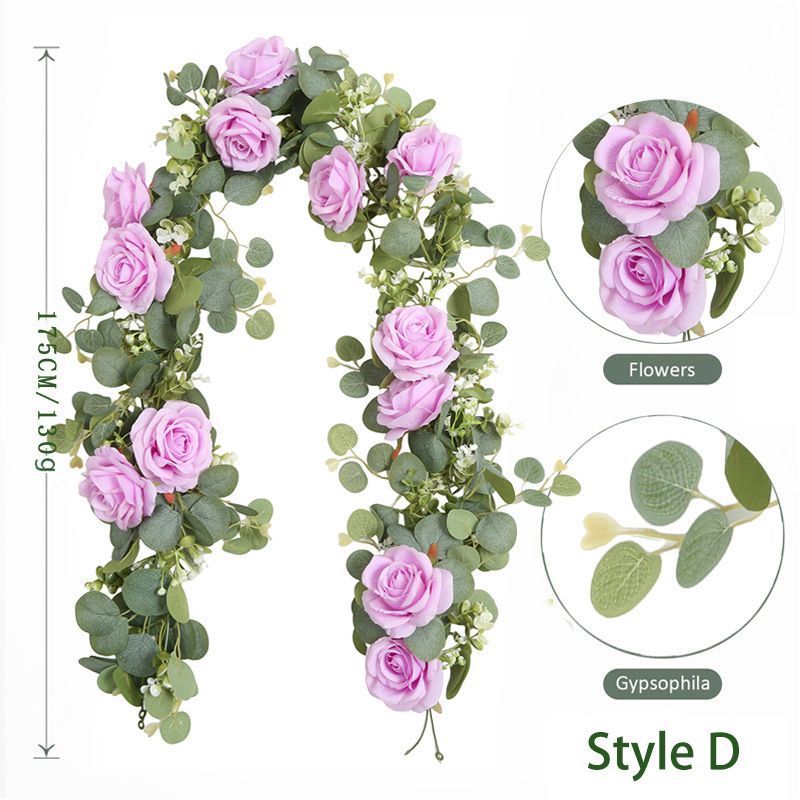 Eucalyptus Aquatic Vine - 60 Heads 2 Forks - P