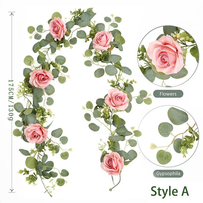 Eucalyptus with Flowers -60Heads- A