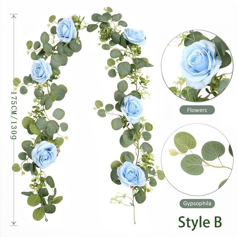 Eucalyptus with Flowers - 72 Heads-B