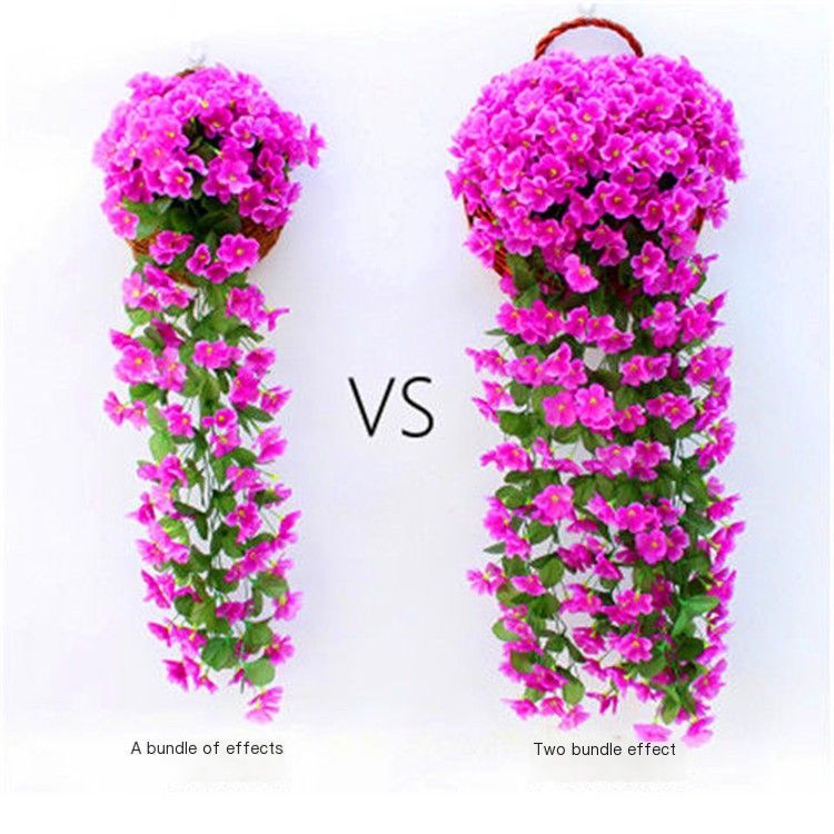 ArtificialFive-PetaledBlue-PurpleFlowers