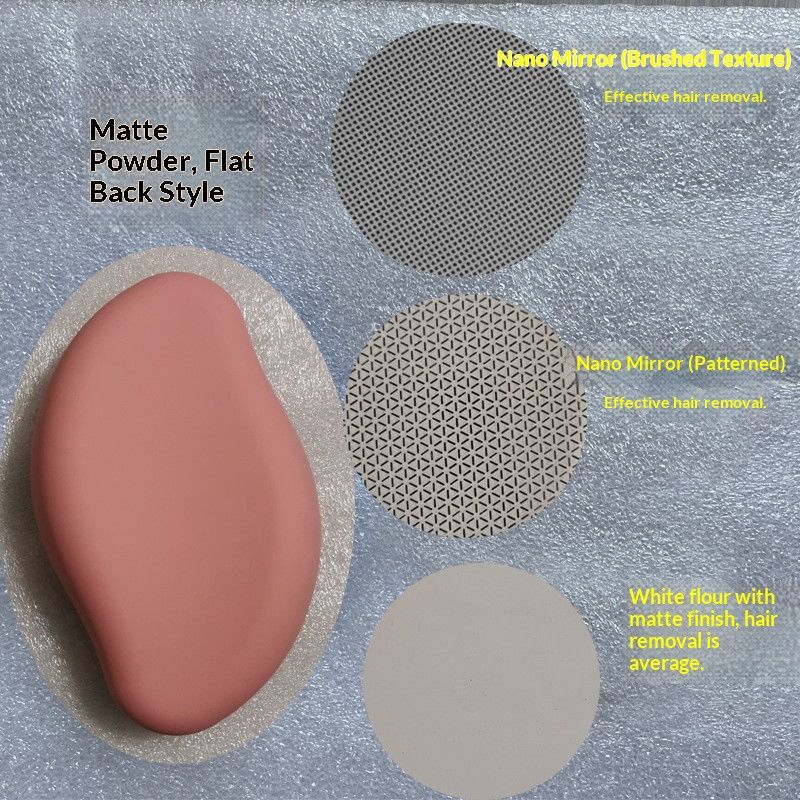 FlatBackGlossyPurple-BrushedNanoGlass GoldSurface