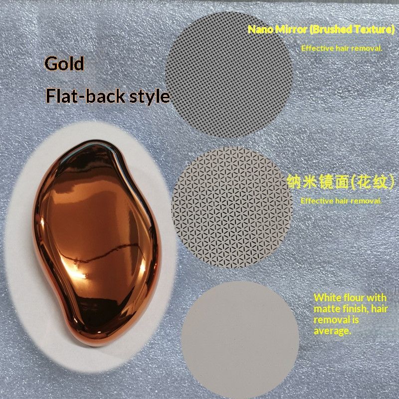 FlatBackGold-NanoGlass Patterned