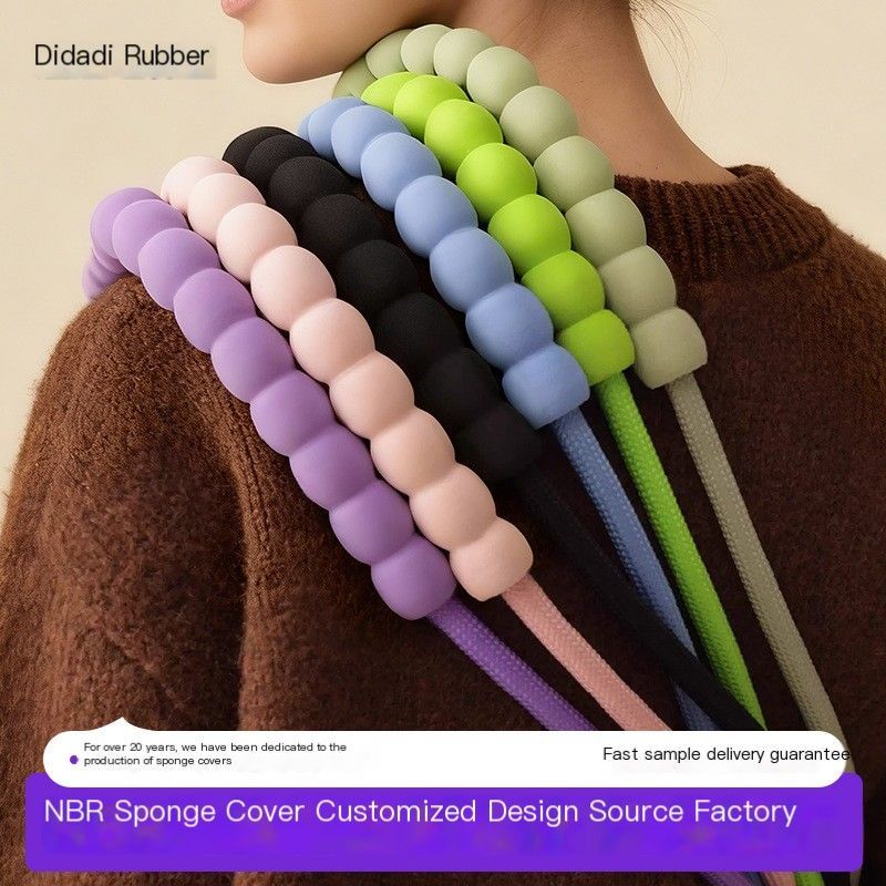 Foaming pipe-Gray-Purple