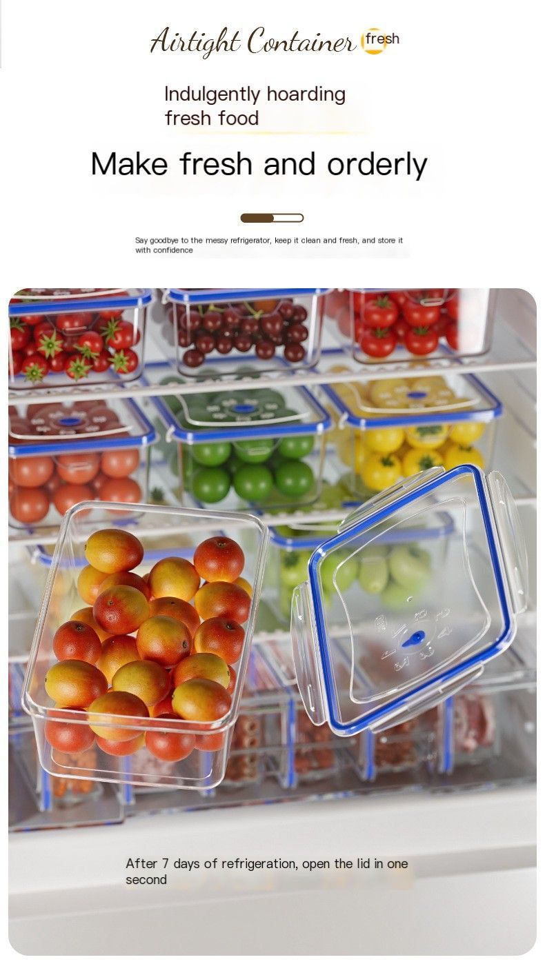 FoodStorageContainerSetofFour-Small,Medium,Large,ExtraLarge