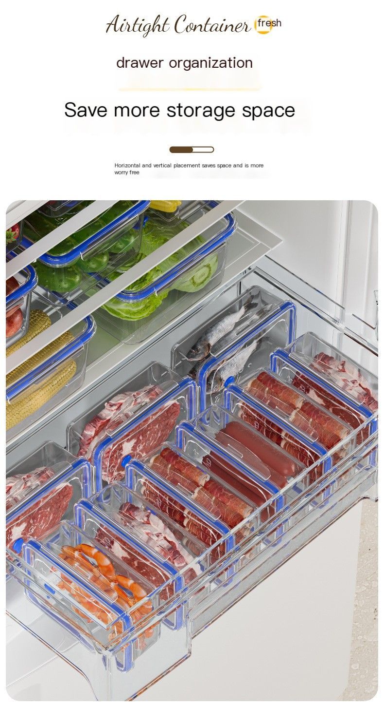 FoodStorageContainerSetofFour-Small,Medium,Large,ExtraLarge