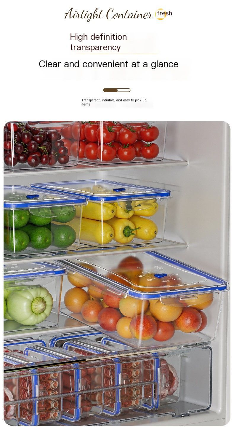FoodStorageContainerSetofFour-Small,Medium,Large,ExtraLarge