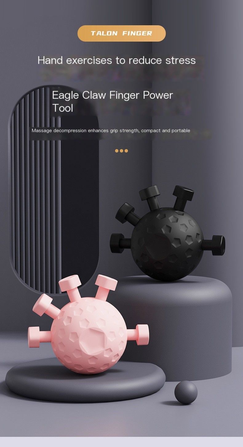 Five-finger strength tester-Black20kg