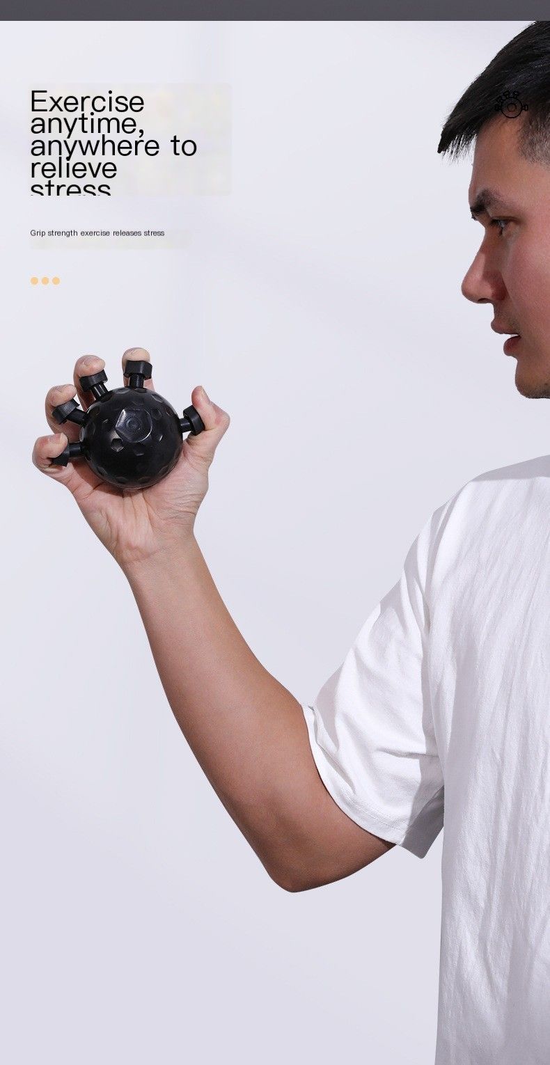 Five-finger strength tester-Black20kg