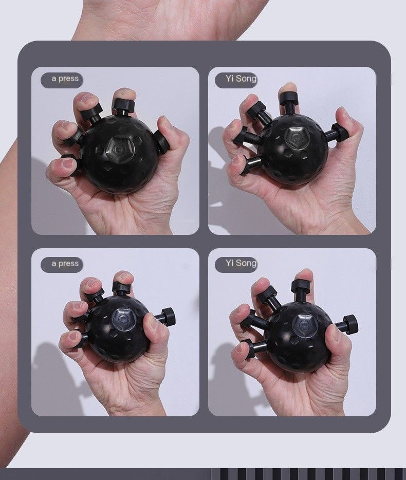 Five-finger strength tester-Black20kg