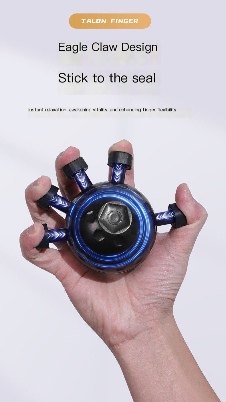 Five-finger strength tester-Black45kg